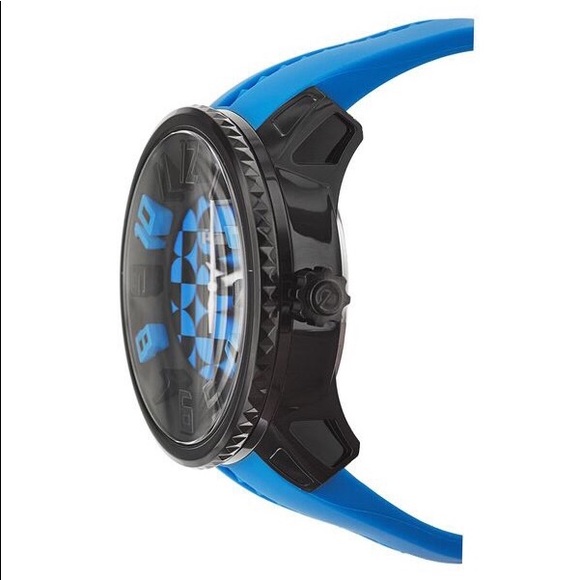 Tendence 'Gulliver Hydrogen' Blue Quartz Watch - Picture 2 of 6